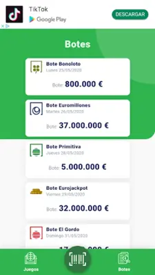 Buscar Lotería android App screenshot 0