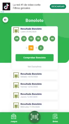 Buscar Lotería android App screenshot 1